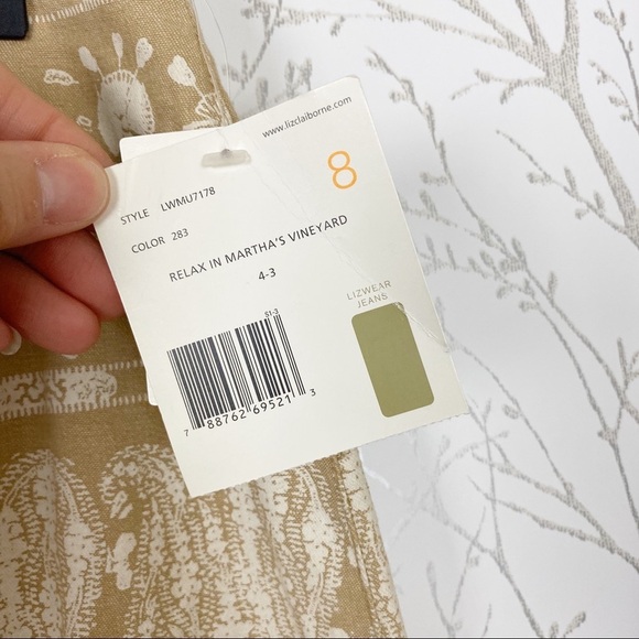 Liz Claiborne Martha’s Vineyard Skirt 8 NWT - Picture 10 of 10